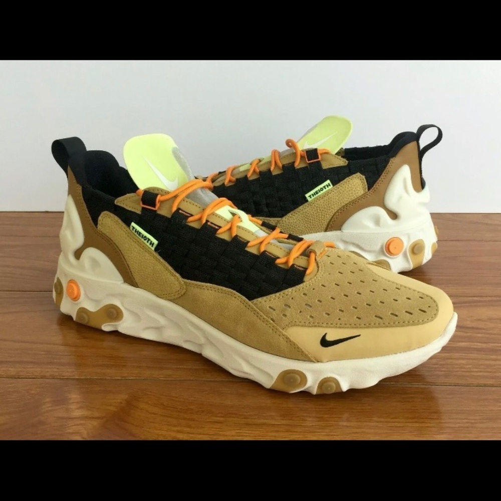 NIKE AIR REACT ELEMENT 55 SE SERTU THE 10TH WHEAT - Picture 2 of 11